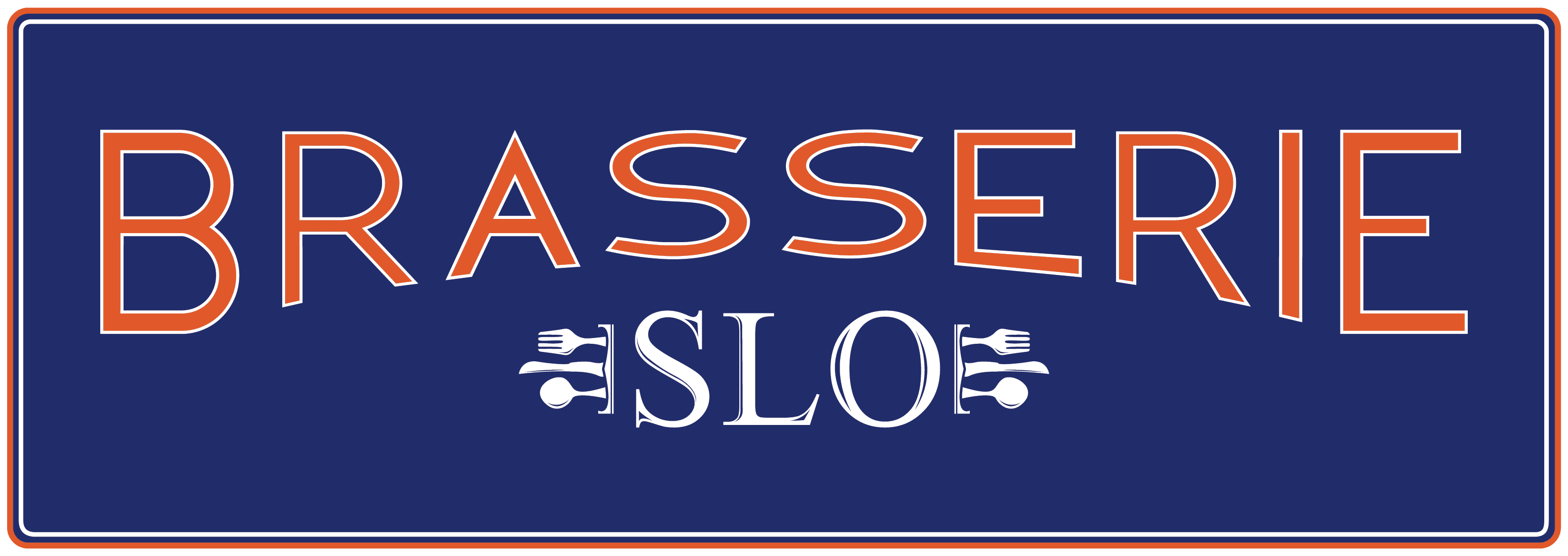 Brasserie SLO Restaurant logo full color